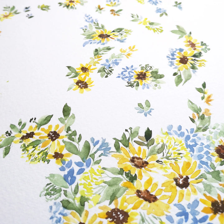 Kaliwete Creatives Let Hope Bloom - Large Print (30 x 40cm)