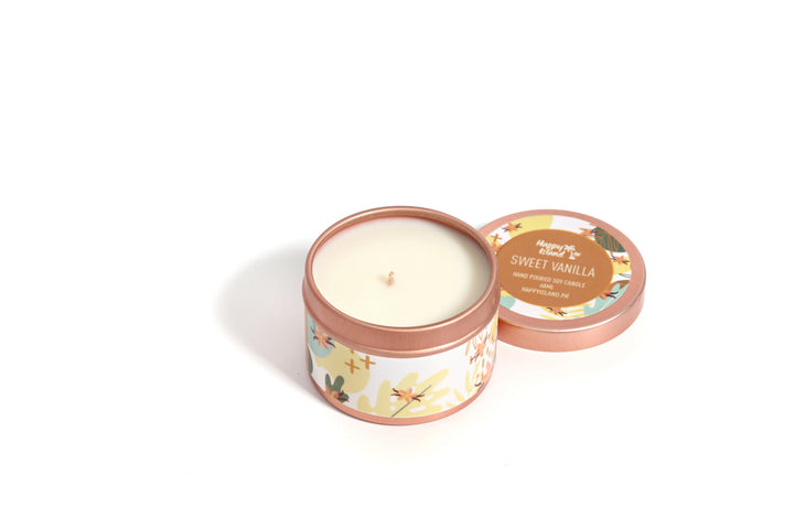 Happy Island	Play Collection Scented Hand-Poured Soy Candle - 500mL / 17oz Glass Jar