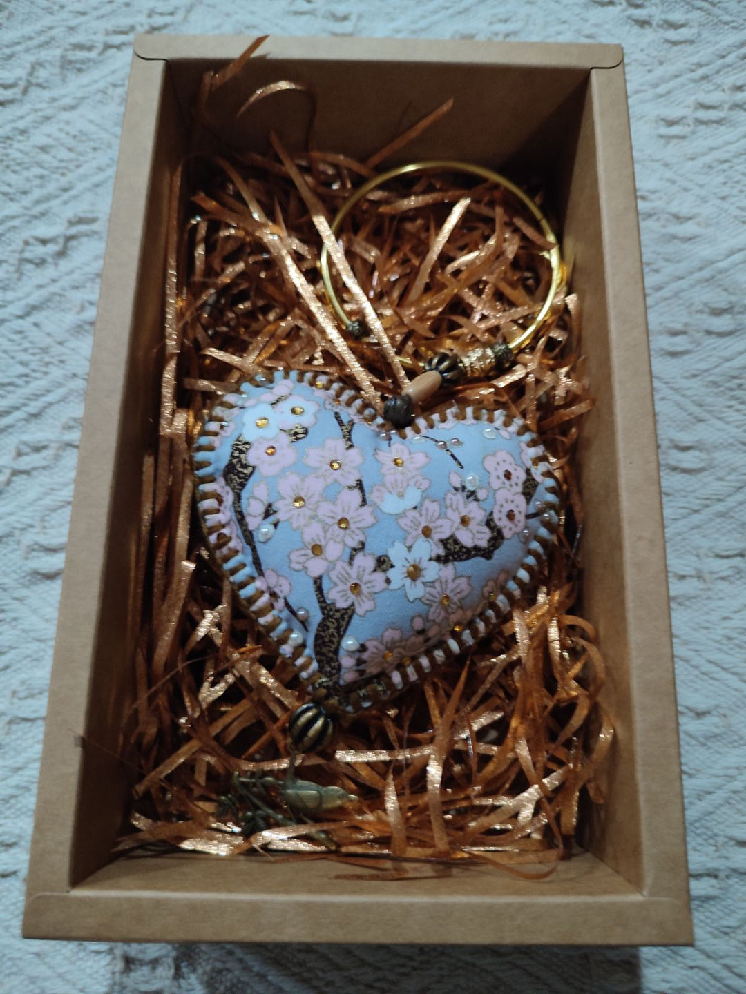 Gypsy Heart Hopeful Heart Door Charm