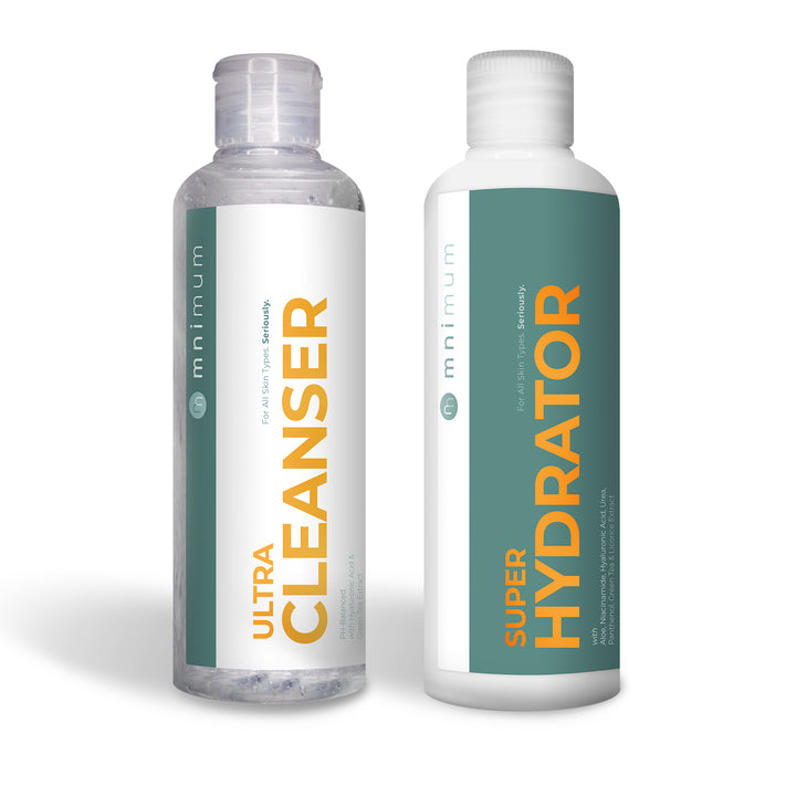 Mnimum Ultimate Barrier Pack (Ultra Cleanser and Super Hydrator)