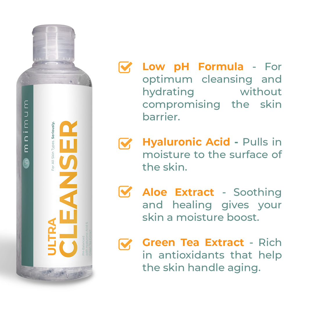 Mnimum Low pH Ultra Facial Cleanser