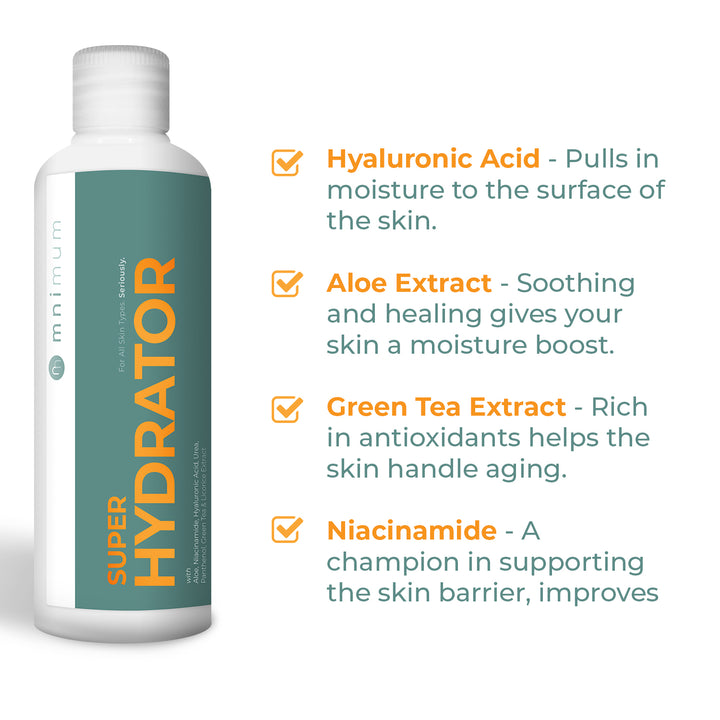 Mnimum Hydrating and Balancing Super Hydrator Facial Toner