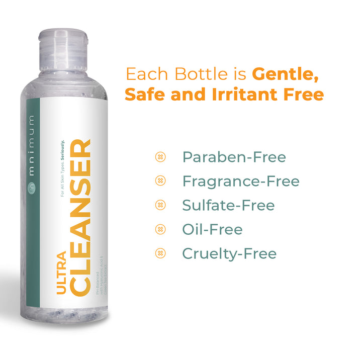 Mnimum Low pH Ultra Facial Cleanser