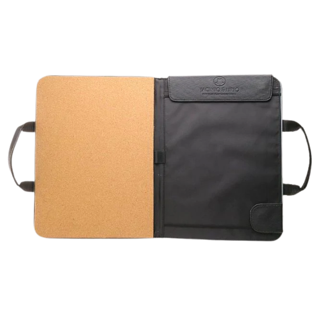 Jacinto and Lirio Alamat Vision Board Monthly Vegan Leather Desk Planner