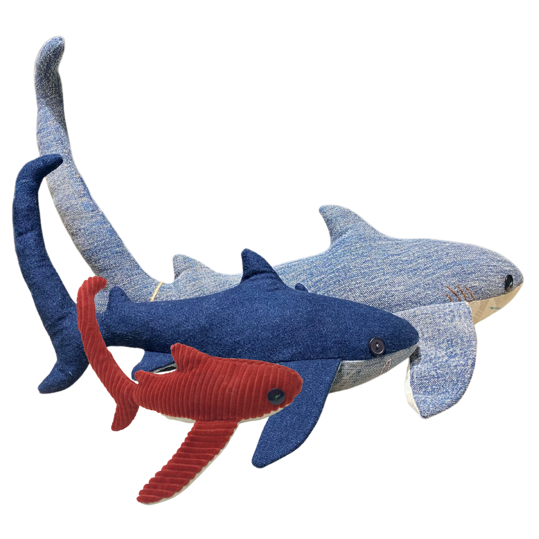Thresher shark top stuffed animal