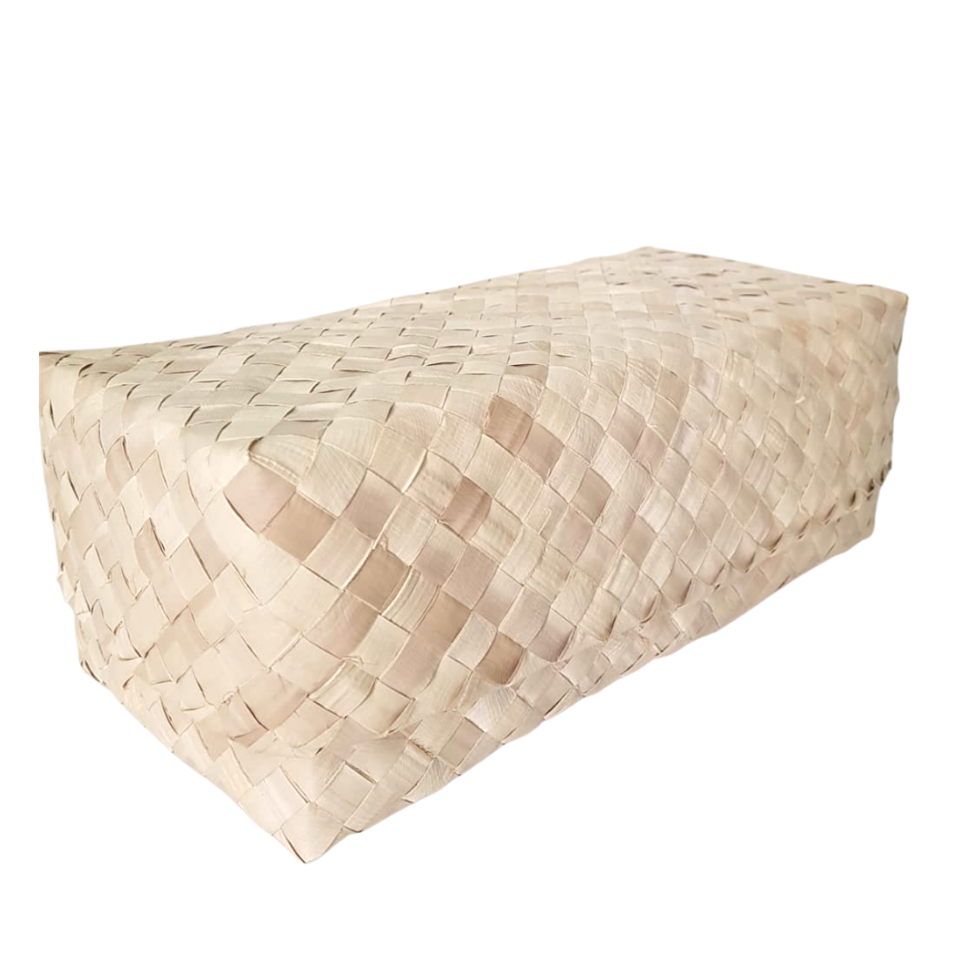 Mula Isla Large Plain Handwoven Tampipi Buri Box