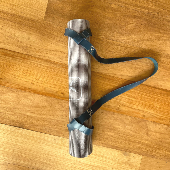 LoKal Crafts Manila Hera Leather Yoga Mat Strap