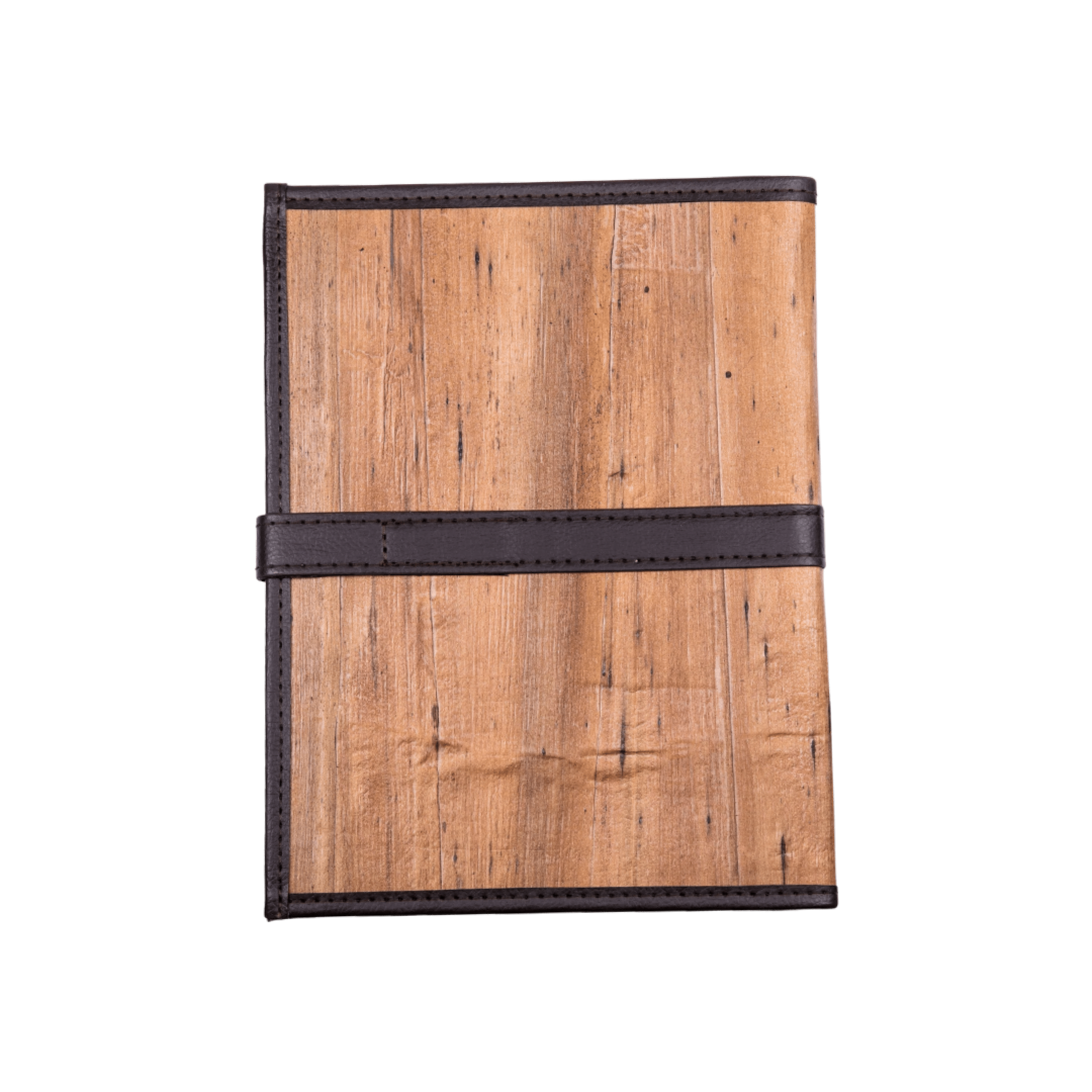 Jacinto and Lirio Pacem II Vegan Leather Buckled Notebook Sleeve