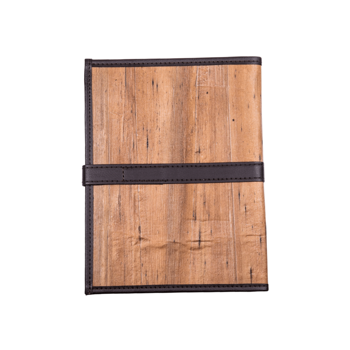 Jacinto and Lirio Pacem II Vegan Leather Buckled Notebook Sleeve