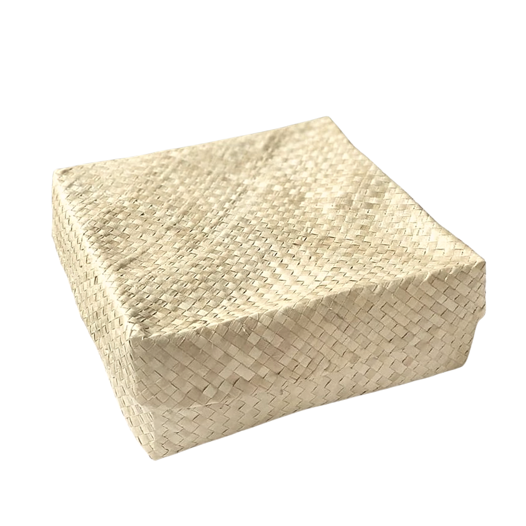 Mula Isla Large Plain Handwoven Tampipi Buri Box