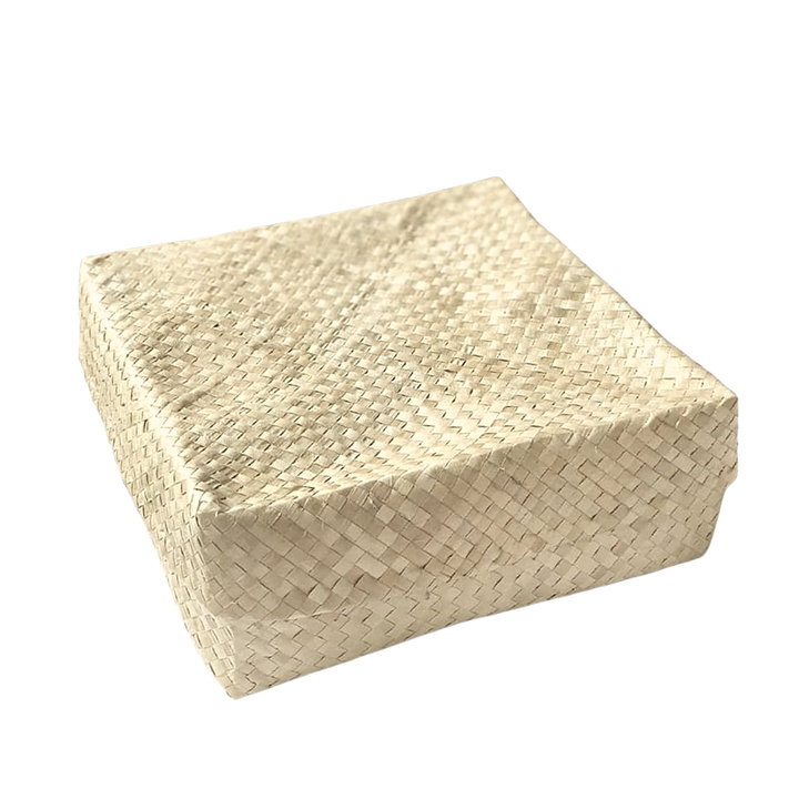 Mula Isla Large Plain Handwoven Tampipi Buri Box
