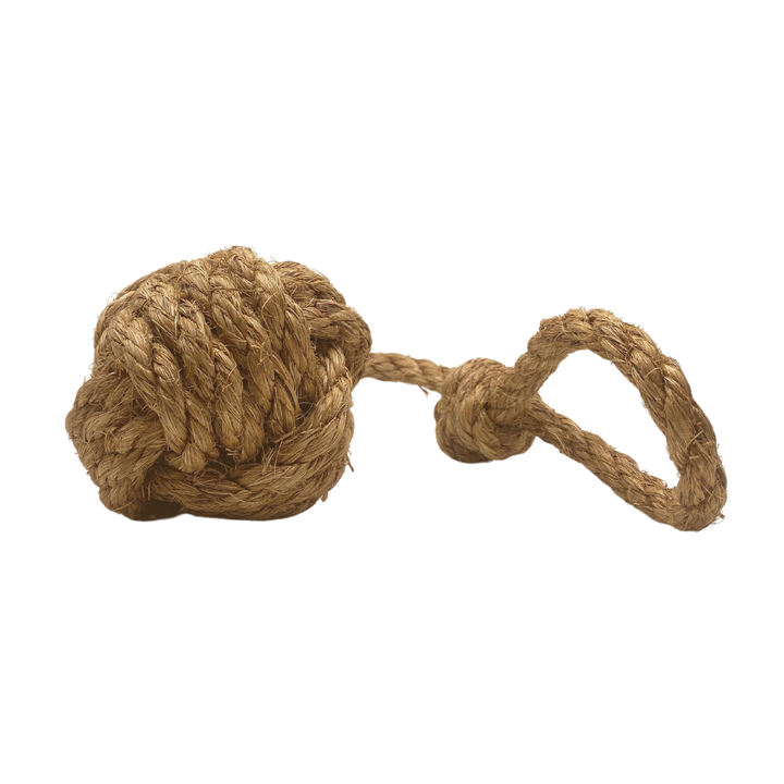 Alpas Abaca Ball n’ Rope Toy