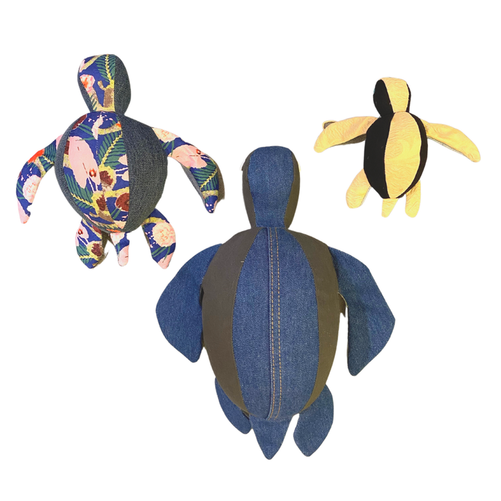 Tagpi-Tagpi Sea Turtle (Pawikan) Plushie