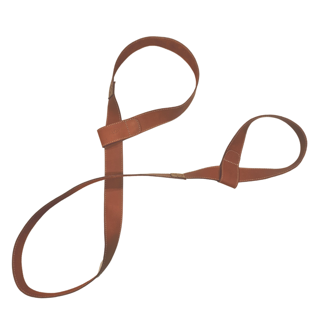 LoKal Crafts Manila Hera Leather Yoga Mat Strap