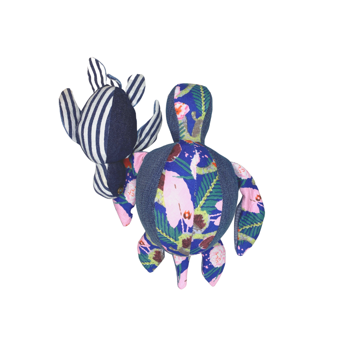 Tagpi-Tagpi Sea Turtle (Pawikan) Plushie