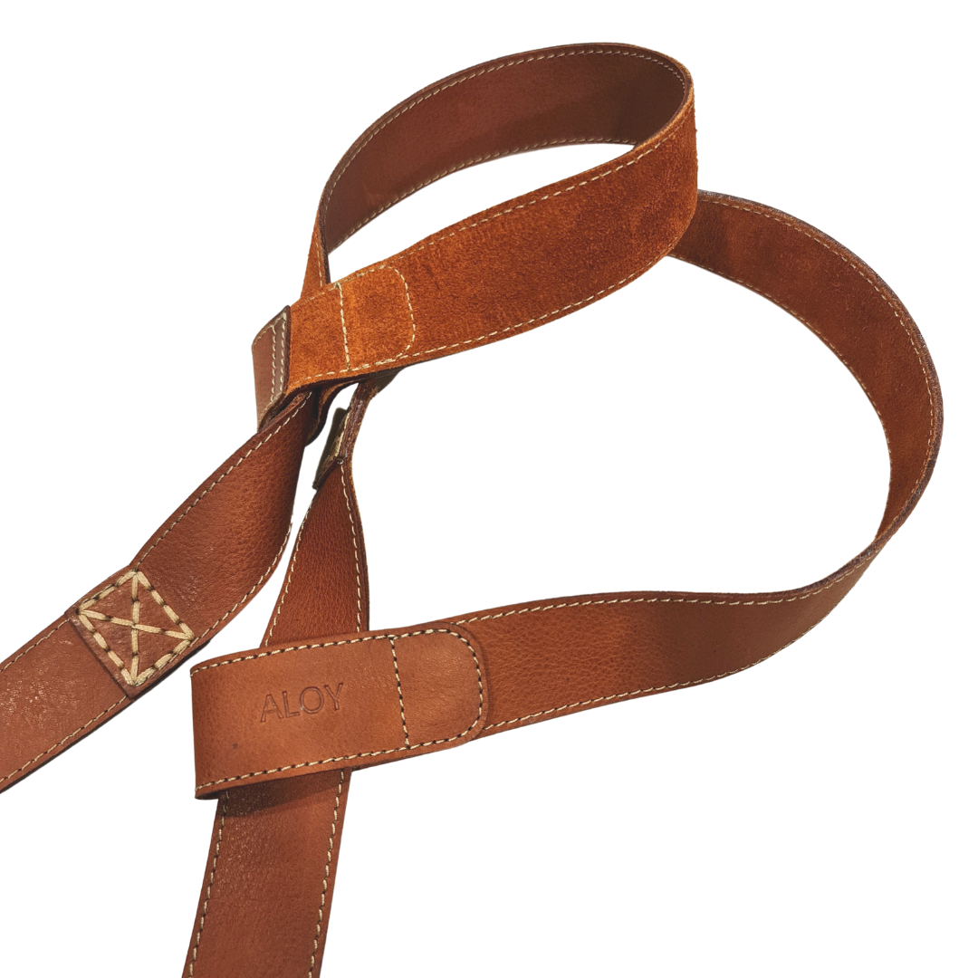 LoKal Crafts Manila Hera Leather Yoga Mat Strap