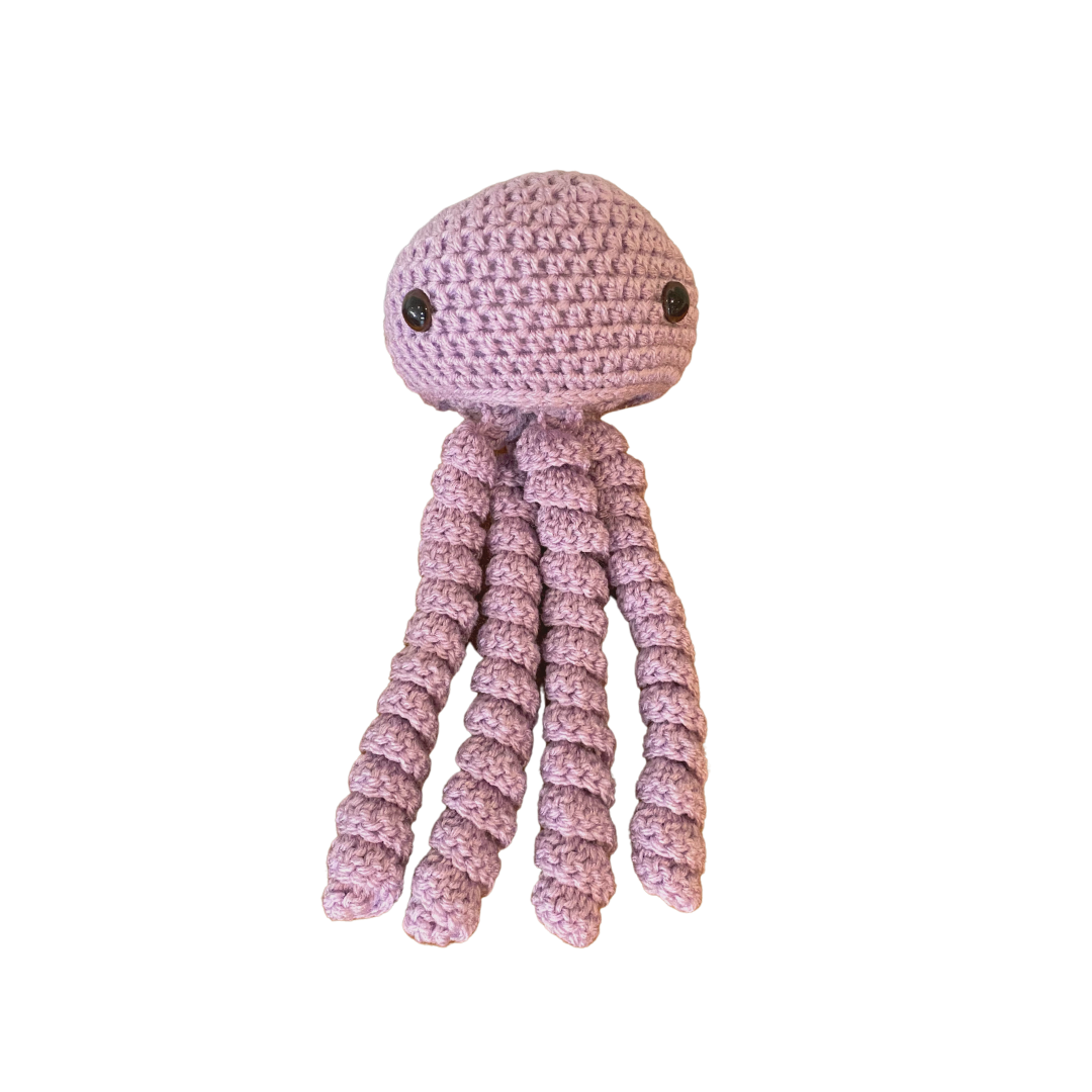 400 Lux Hand-Crocheted Jellyfish