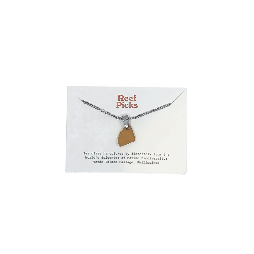 Mula Isla Sea Glass Necklace