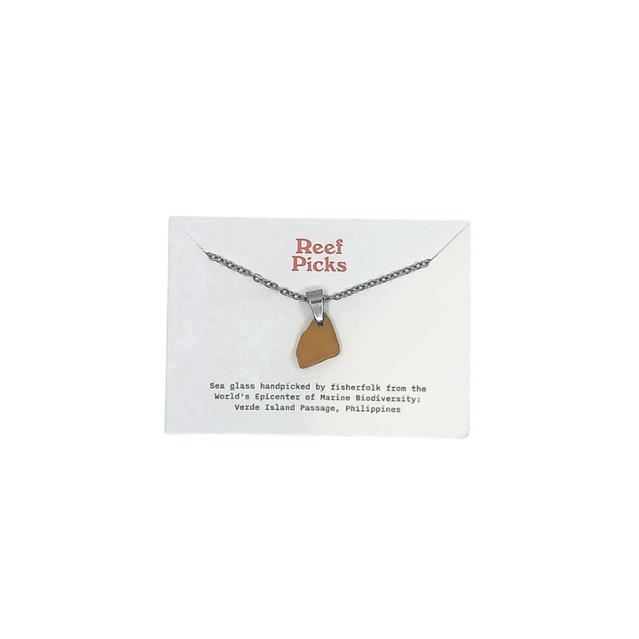 Mula Isla Sea Glass Necklace