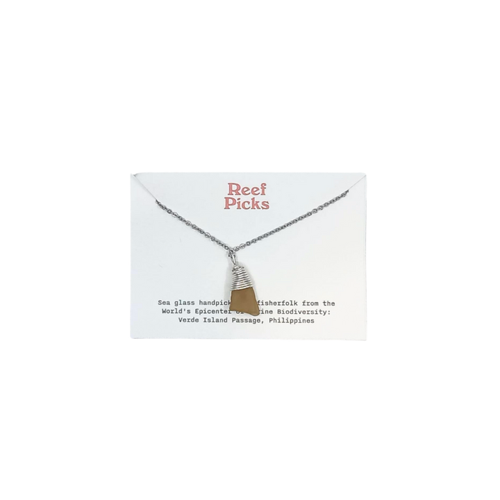Mula Isla Sea Glass Necklace
