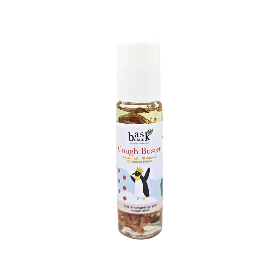 Bask Botanik Cough Buster Kid-Friendly Essential Oil Roller