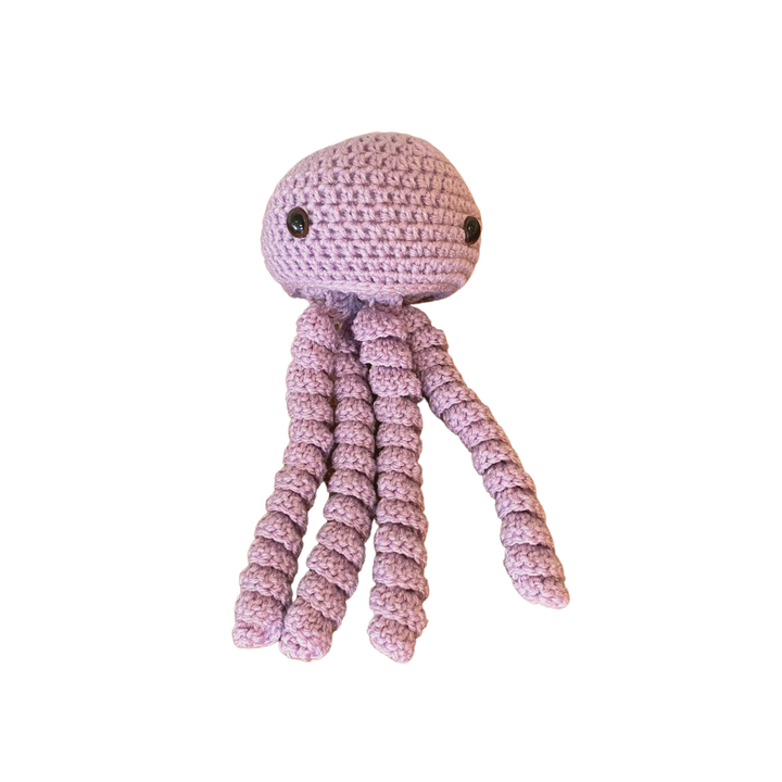 400 Lux Hand-Crocheted Jellyfish