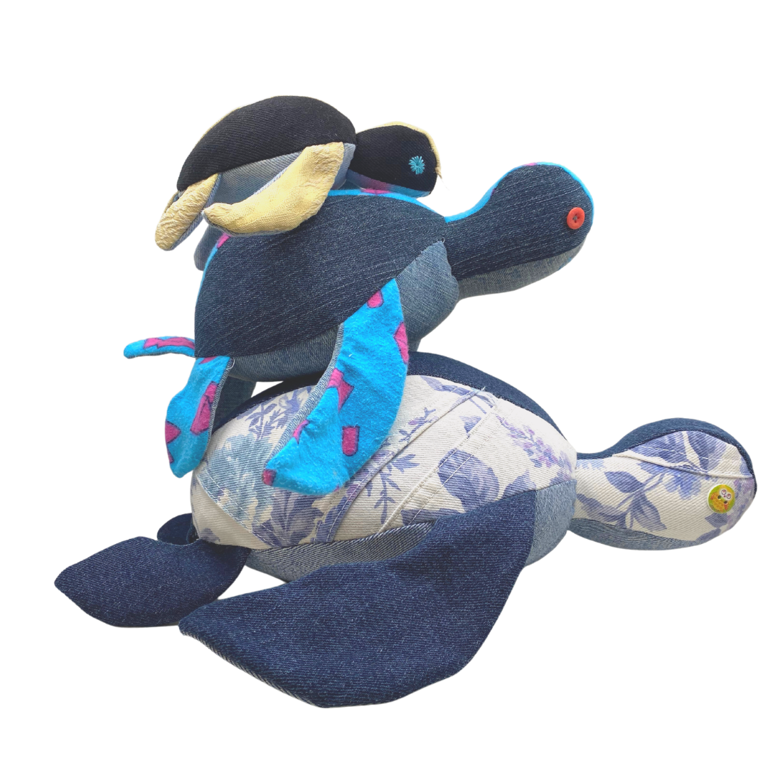 Tagpi-Tagpi Sea Turtle (Pawikan) Plushie