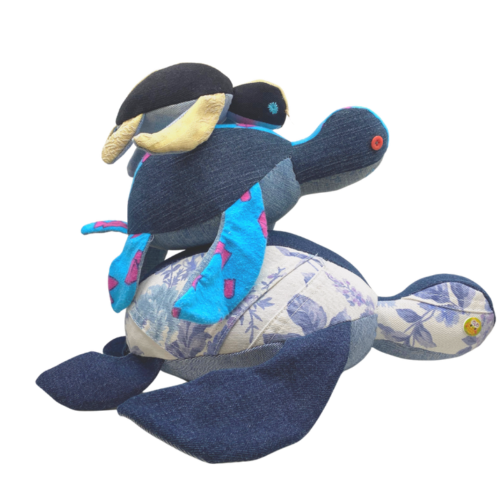 Tagpi-Tagpi Sea Turtle (Pawikan) Plushie