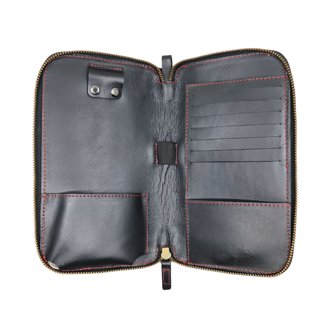 Insignia Crafts Kato Accountant Leather Travel Wallet