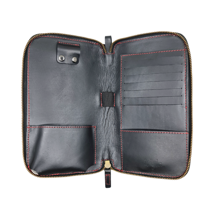 Insignia Crafts Kato Accountant Leather Travel Wallet