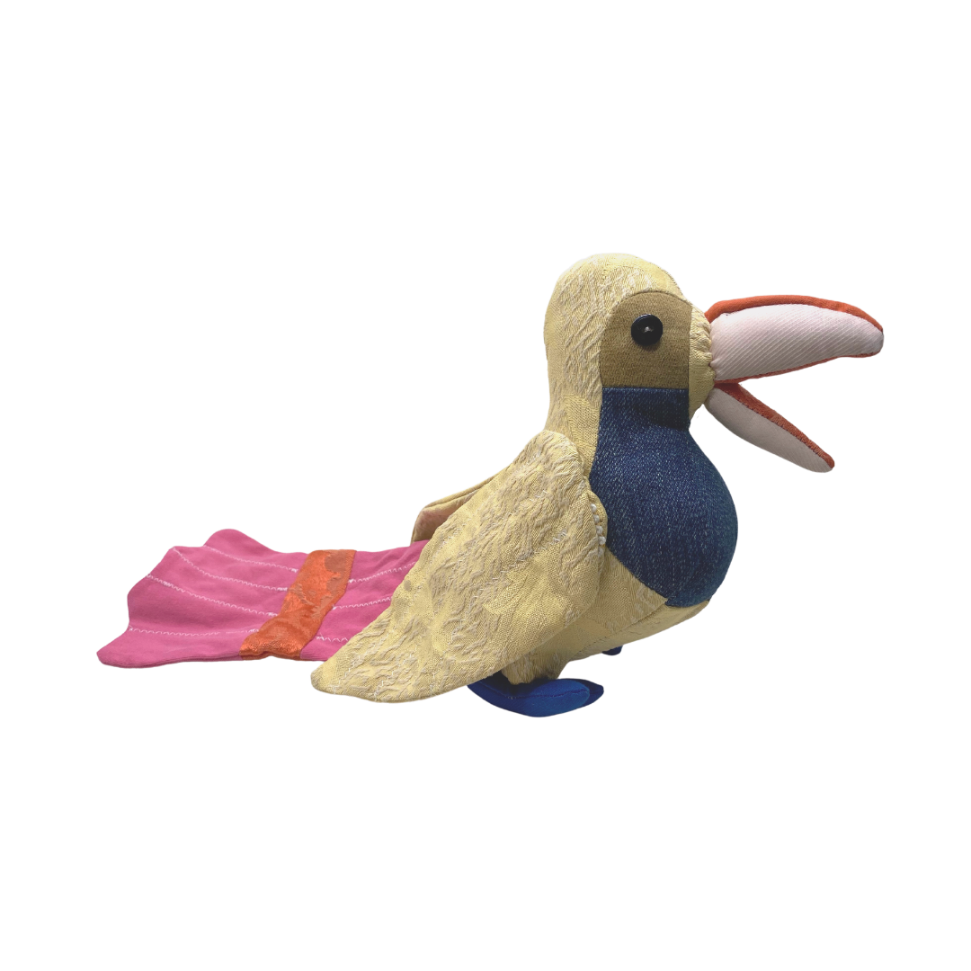 Tagpi-Tagpi Hornbill Plushie