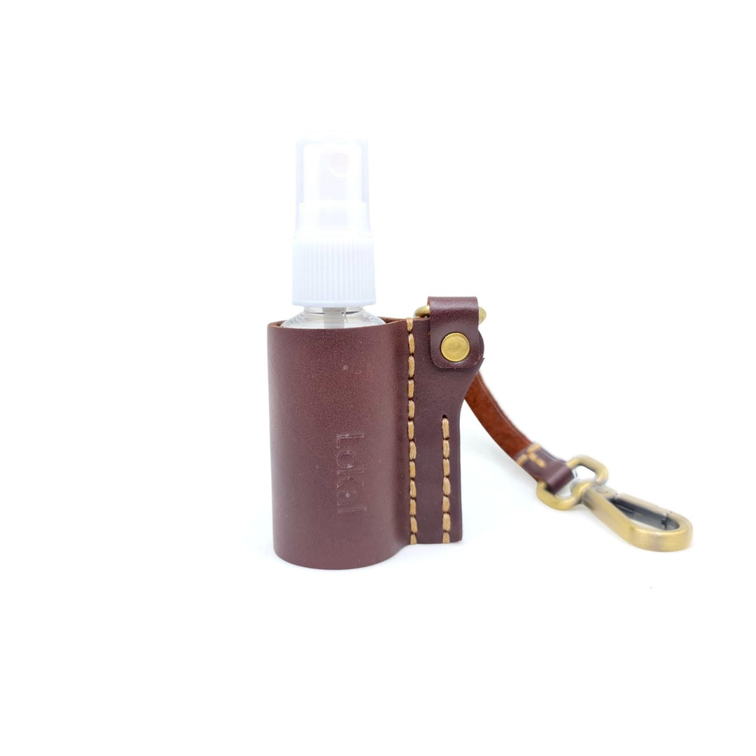 LoKal Crafts Manila Orion Leather Sanitizer Sleeve