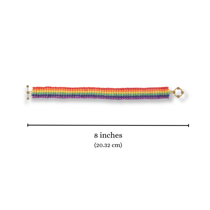 ReCe Apparel Bahaghari Pride Bracelets