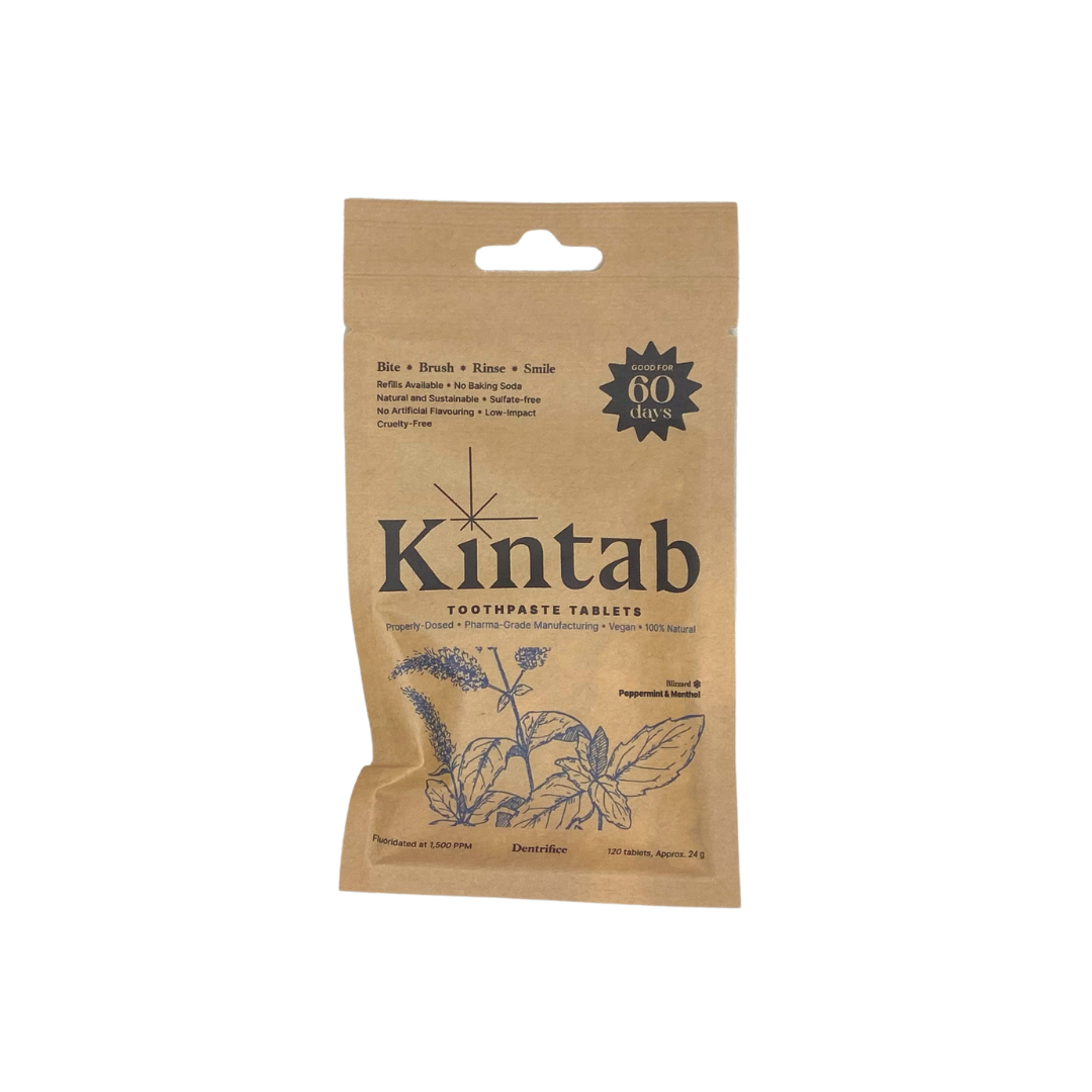 Kintab Toothtabs Toothpaste Tablets with Fluoride