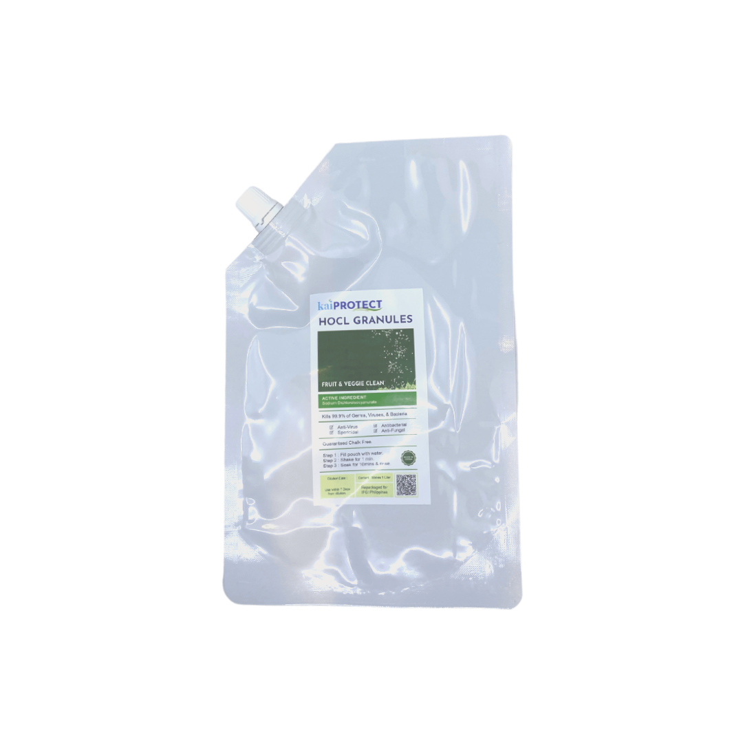 kaiPROTECT Fruit and Veggie Clean Granules Pouch Set