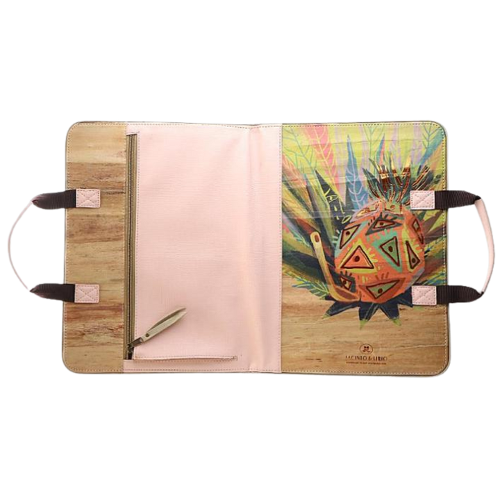 Jacinto and Lirio Alamat Vision Board Monthly Vegan Leather Desk Planner