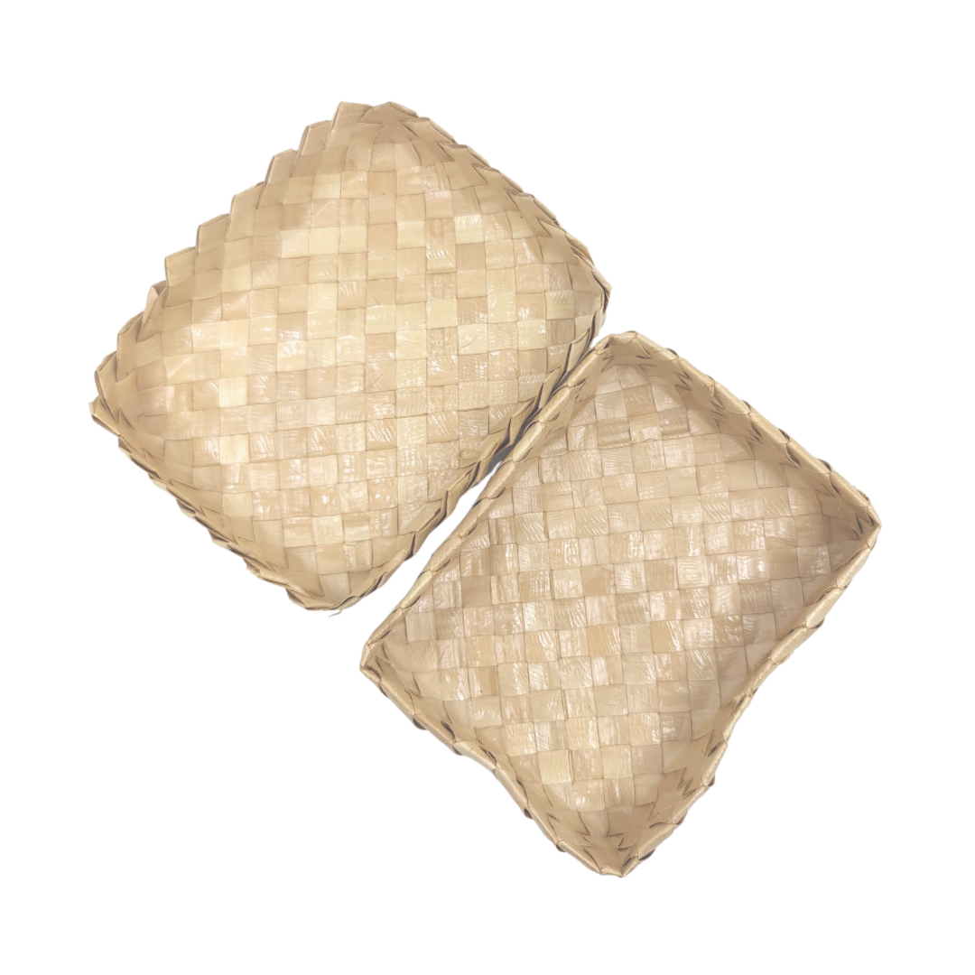 Mula Isla Large Plain Handwoven Tampipi Buri Box