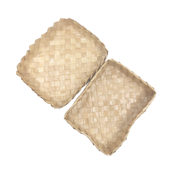 Mula Isla Large Plain Handwoven Tampipi Buri Box