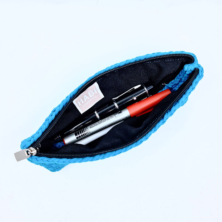 HABI Footwear and Lifestyle Hand-Woven Pencil Pouch