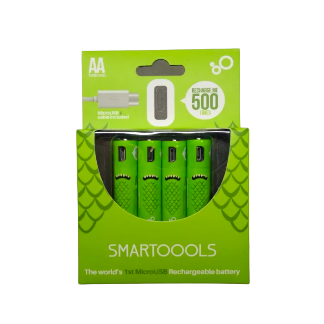 Berde SMARTOOOLS Rechargeable AA Batteries