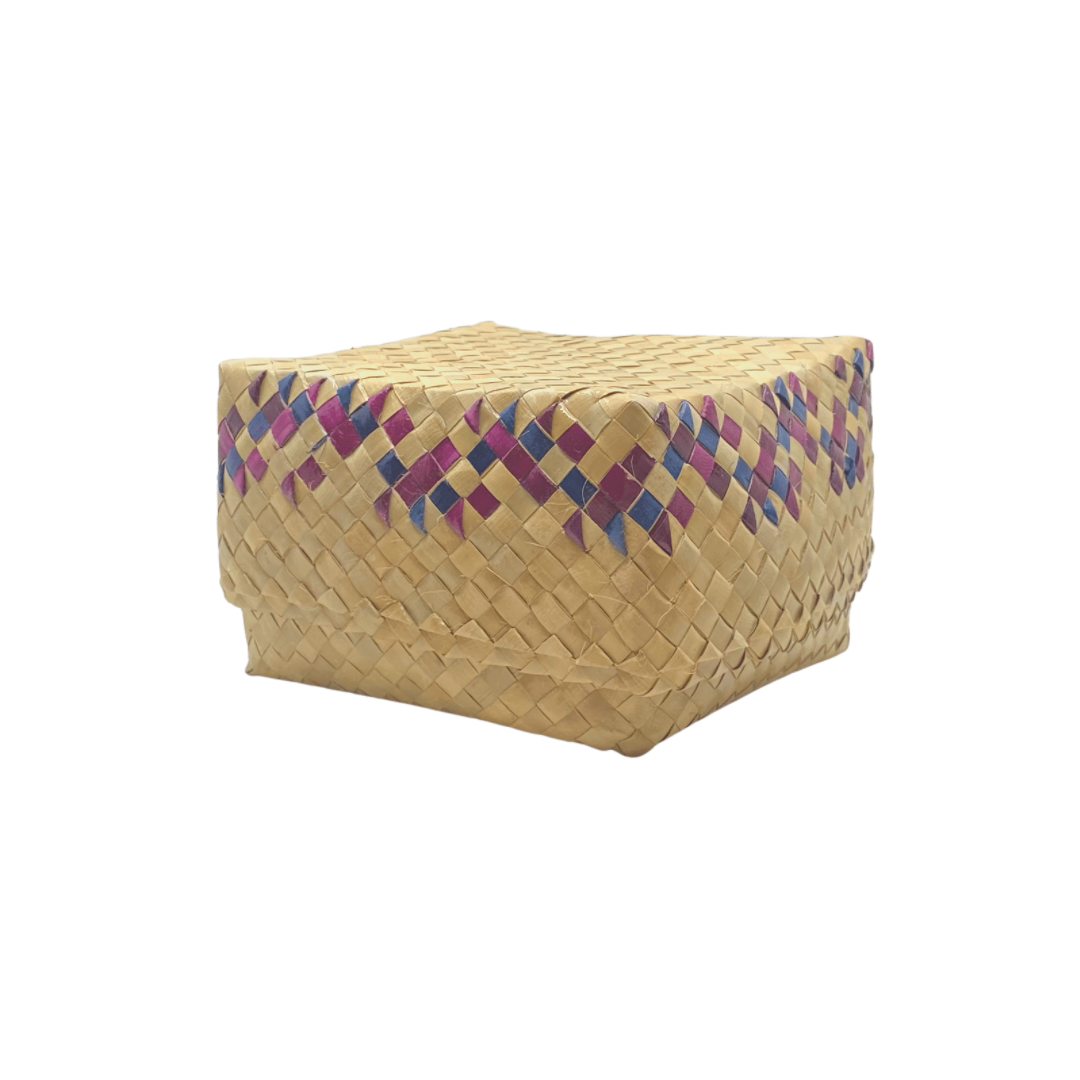 Mula Isla Christmas Handwoven Tampipi Buri Box