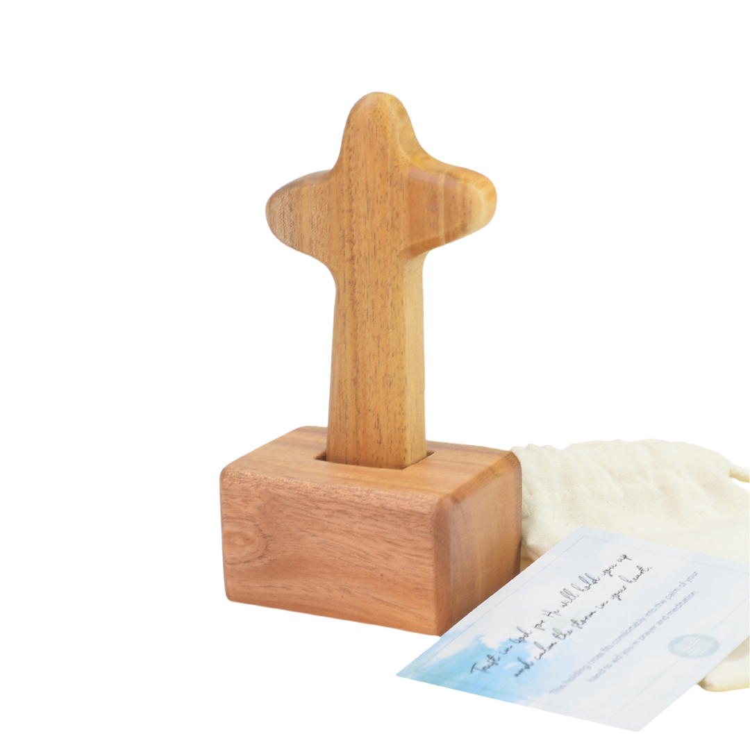 BalaiKamay Wooden Holding Cross