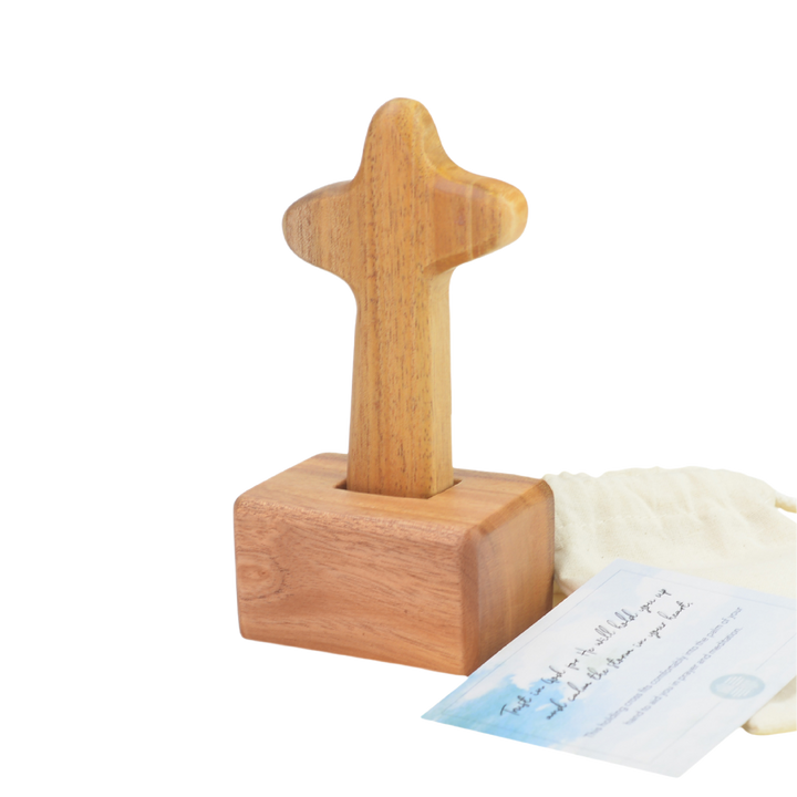 BalaiKamay Wooden Holding Cross