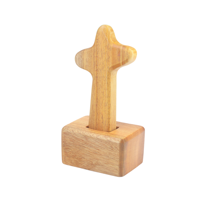 BalaiKamay Wooden Holding Cross
