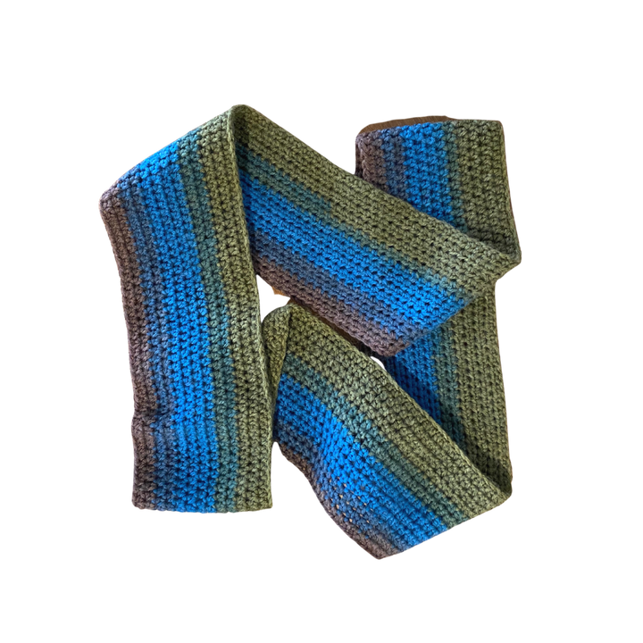 400 Lux Hand-Crocheted Circle Scarf