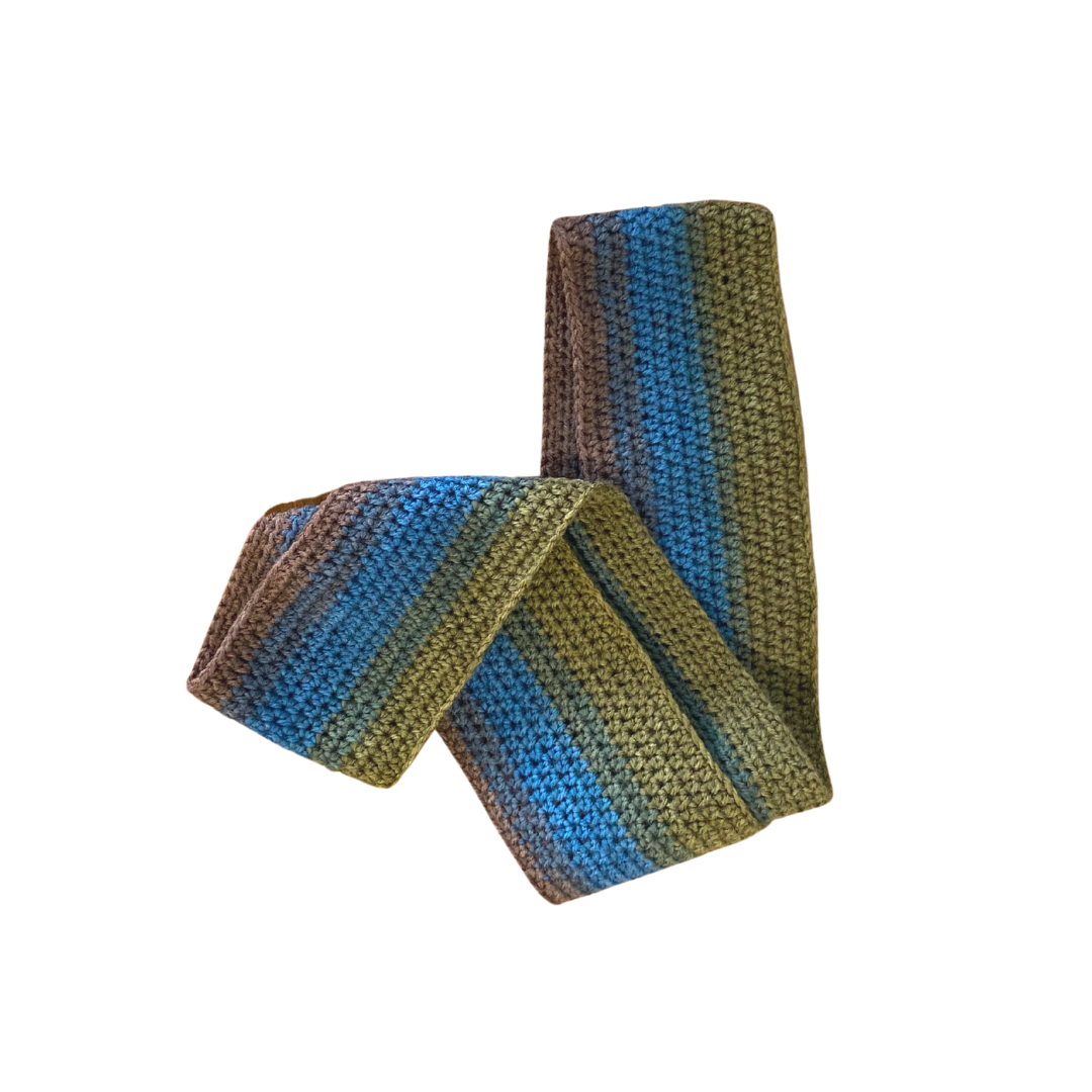 400 Lux Hand-Crocheted Circle Scarf