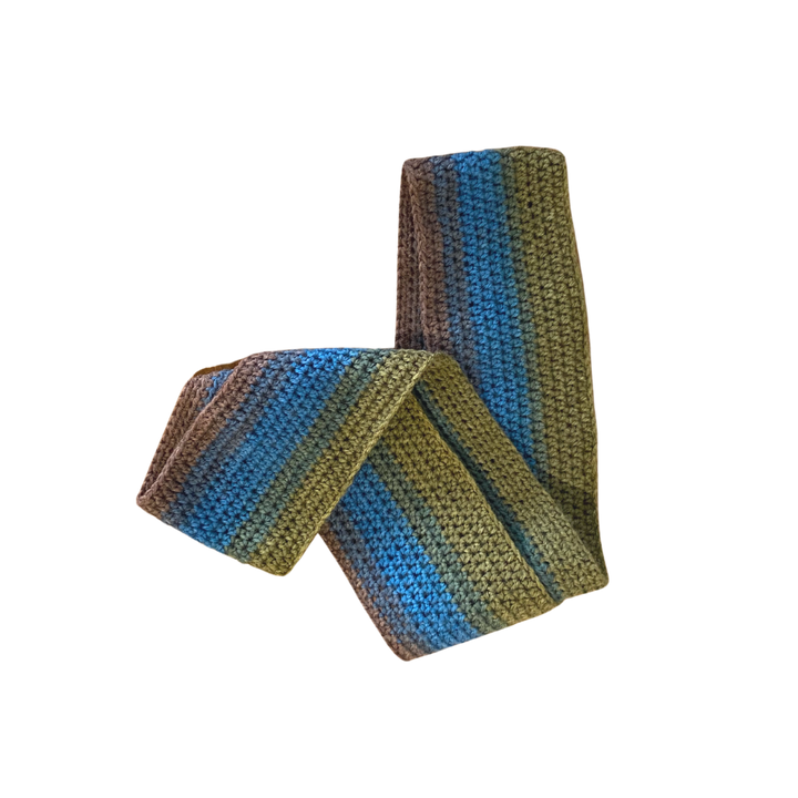 400 Lux Hand-Crocheted Circle Scarf