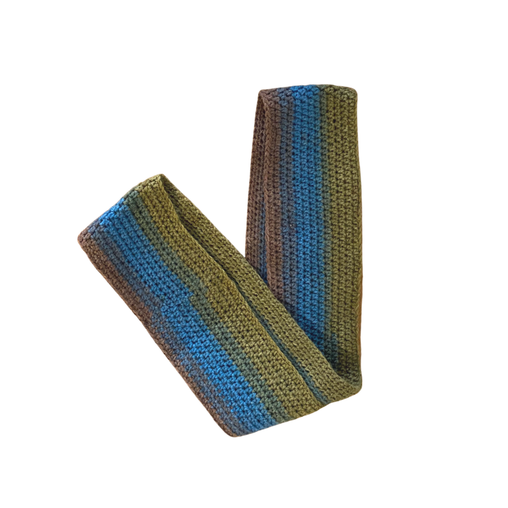 400 Lux Hand-Crocheted Circle Scarf