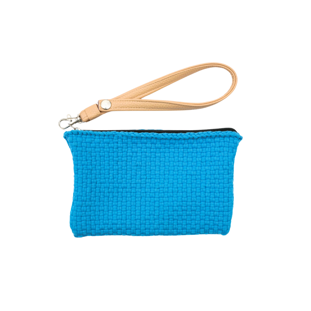 HABI Footwear and Lifestyle Handwoven Wristlet Pouch