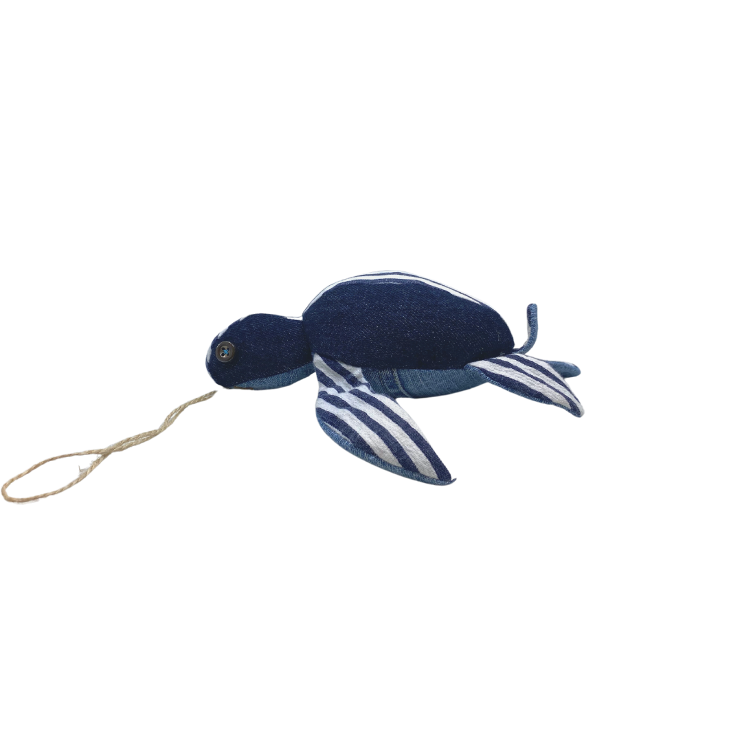 Tagpi-Tagpi Sea Turtle (Pawikan) Plushie